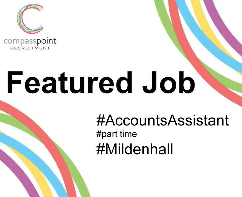 Accounts Assistant part time role in Mildenhall, Suffolk
