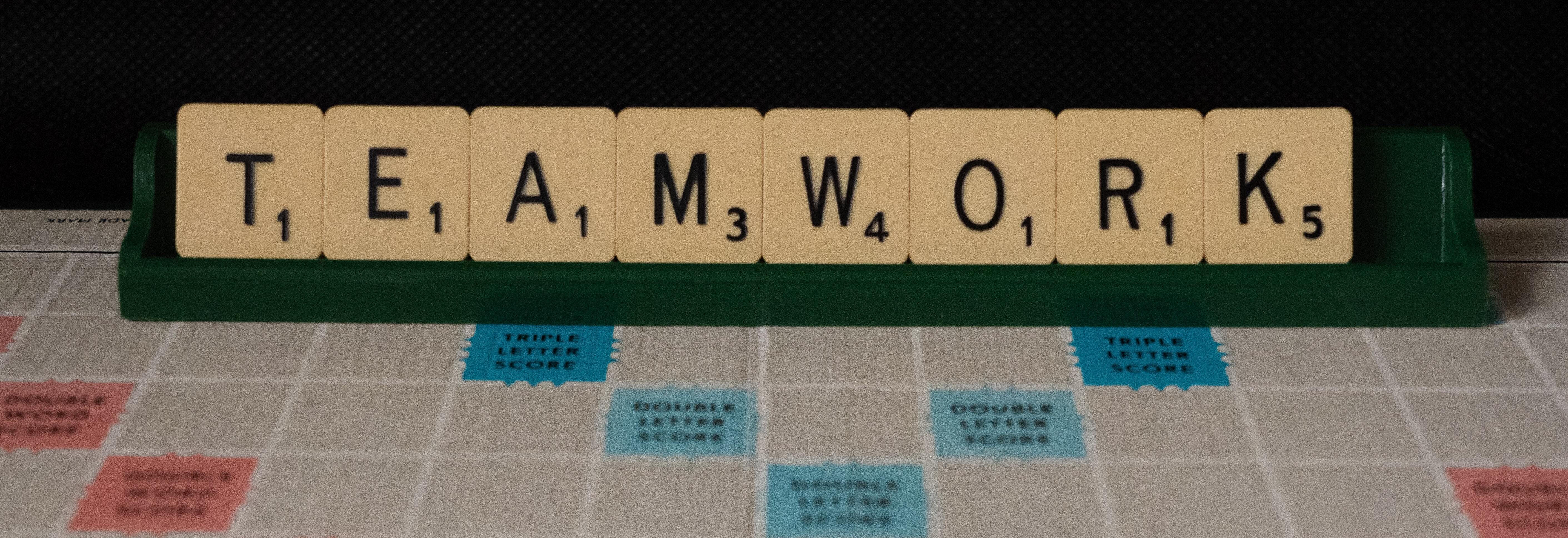 Teamwork Scrabble